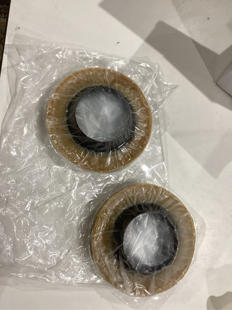 Condition photo showing Good Condition for boeemi toilet wax ring 2 pack, thick toilet bowl wax seal with polyethylene flange, toilet gasket ring fits 3-inch or 4-inch waste lines toilet wax ring/ 2pack