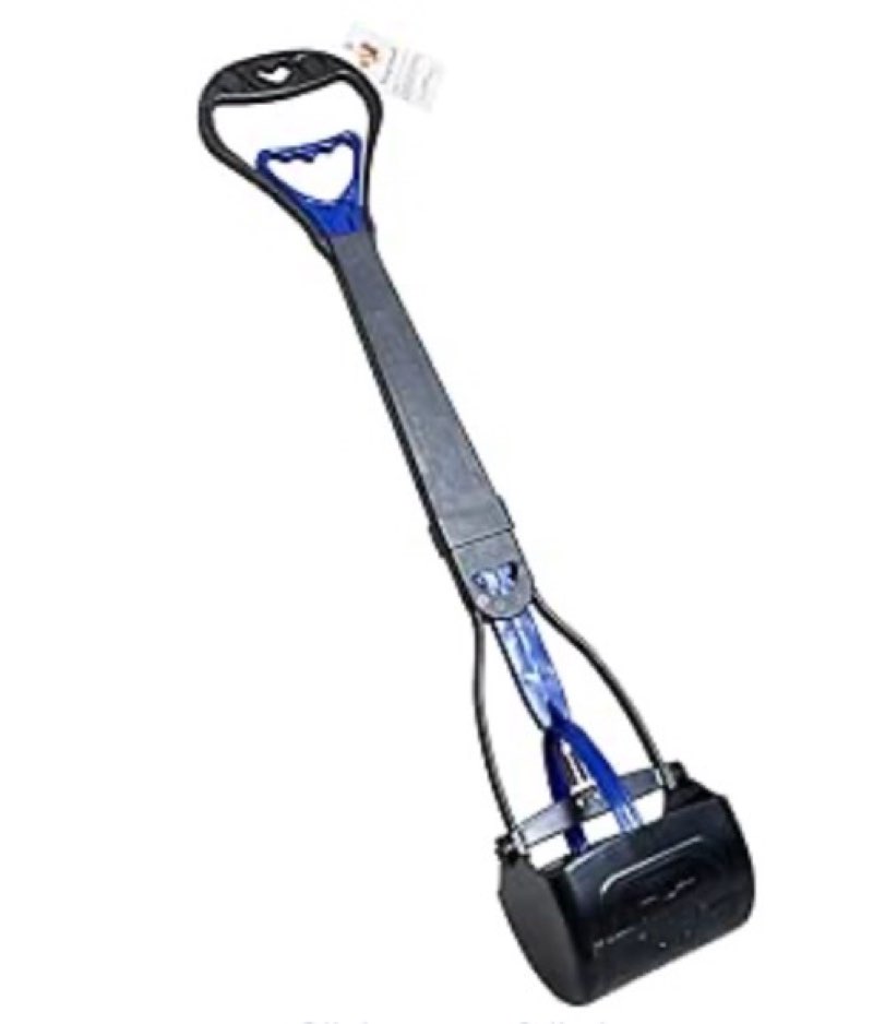 ienjoyed non-breakable pooper scooper for large medium & small dogs heavy duty, 28“long handled dog 