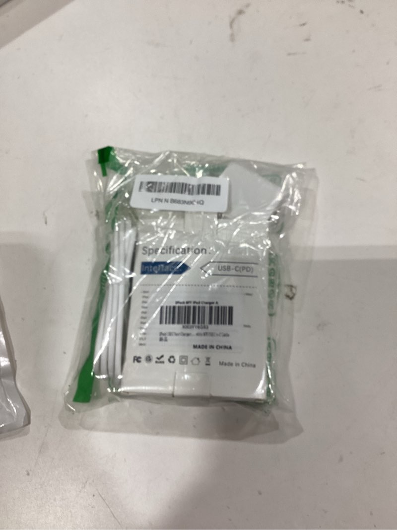 Condition photo showing New/Like New for 2Pack USB C Fast Charger for iPad Pro 13(M4)/iPad Pro 12.9/11 in 2025-2018,iPad Air M3/M2/5th/4th,iPad 11th A16/10th/Mini 7/Mini 6th,iPad Charger Fast Charging Wall Chargers Block&6FT USB C to C Cable 6FT 2