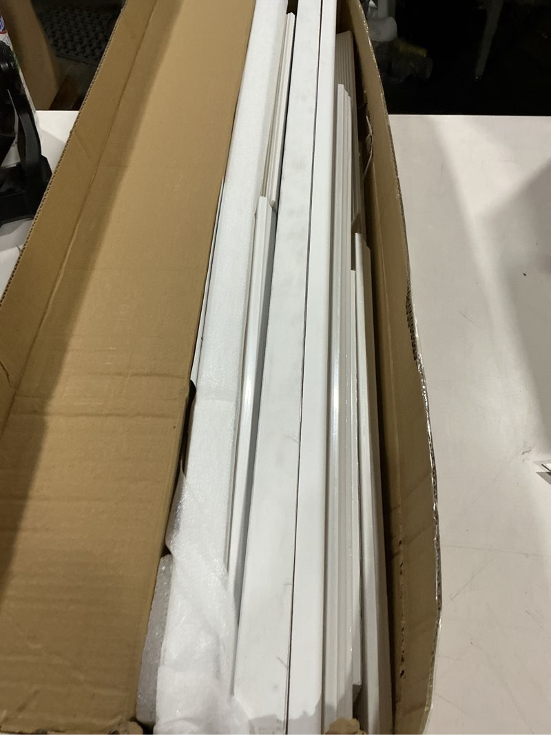 Condition photo showing Good Condition for peel and stick wall molding kit, accent wall panels for interior wall decor with double-sided tape, 4 set pre-cut ps wainscoting panels (16 * 24 in) 24x16 t40-2&xt-9761