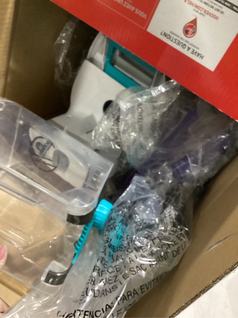 Condition photo showing As Is for Hoover SmartWash Automatic Carpet Cleaner Machine, Deep Cleaning Carpet Shampooer Machine, Pair with a Hoover Cleaner Solution for a Bright, Refreshed Home SmartWash & Paws and Claws Pods