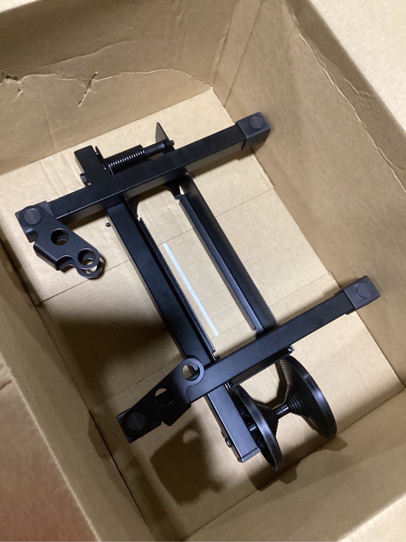Condition photo showing As Is for rad cycle ezconnect foldable bike rack bicycle storage floor stand connect more to make multi-bike stand