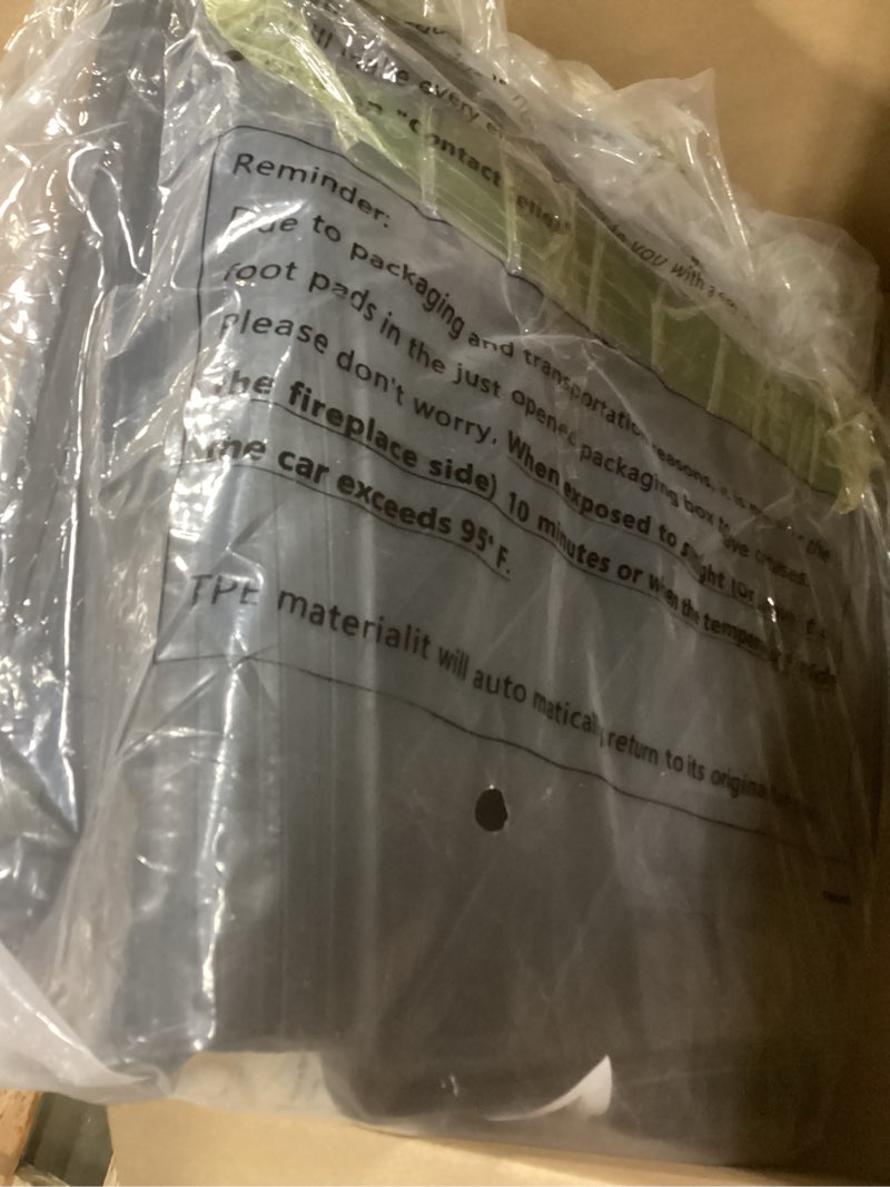 Condition photo showing Good Condition for Large Cargo Liner for 2024-2025 Mazda CX90 6 Seater (50/50 Split Folding Rear Seat),TPE All Weather Protection Trunk Mat with Velcro Rear Seats Backrest For 2024-25 CX90 Cargo Mat?50/50?