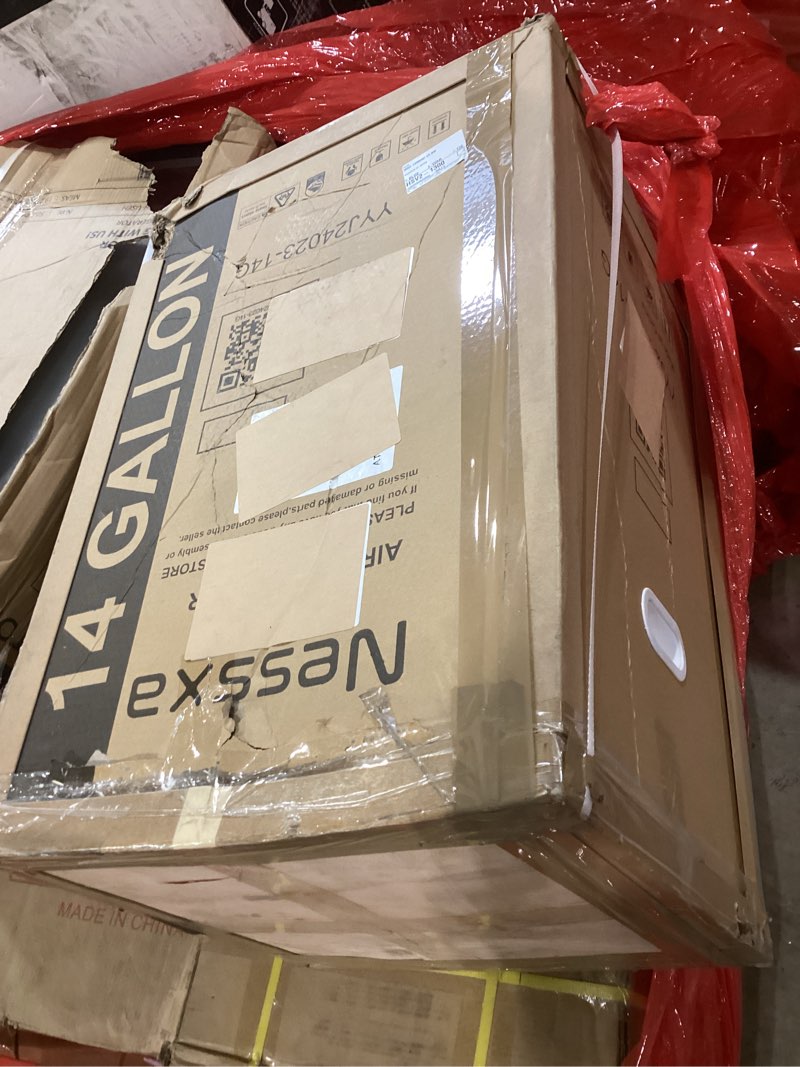 Condition photo showing New/Like New for 14 Gallon Ultra Quiet Air Compressor with 2 Quick Couplers 2HP 8.75 CFM, Max 115 PSI Pressure Oil-Free Air Compressor Tank, 70dB Quiet Compressor for Auto Repair, Tire Inflation 110V/60hz