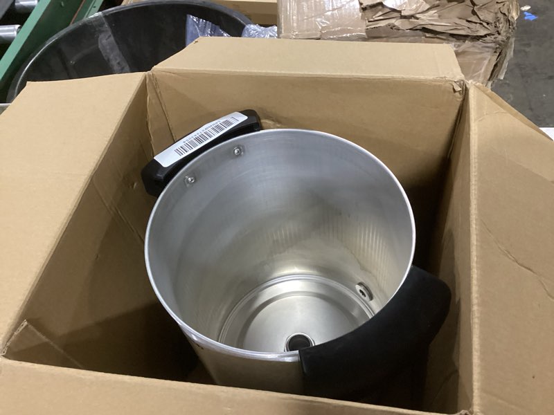 Condition photo showing As Is for (Incomplete)Hamilton Beach - Coffee Urn - Silver