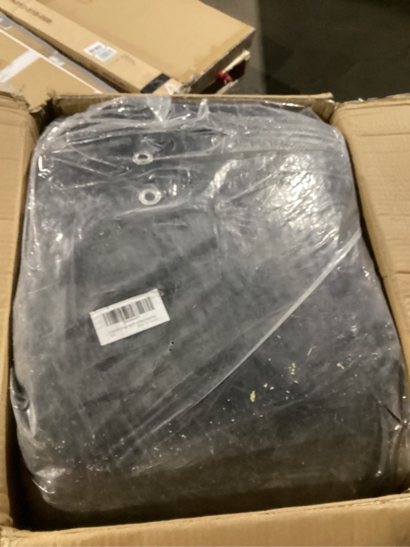 Condition photo showing Good Condition for raindeway large tarp 30x50, 8 mil thick, black tarps heavy duty waterproof, uv resistant, cover with metal grommets and reinforced edges, finished size black 30x50 feet-finished size
