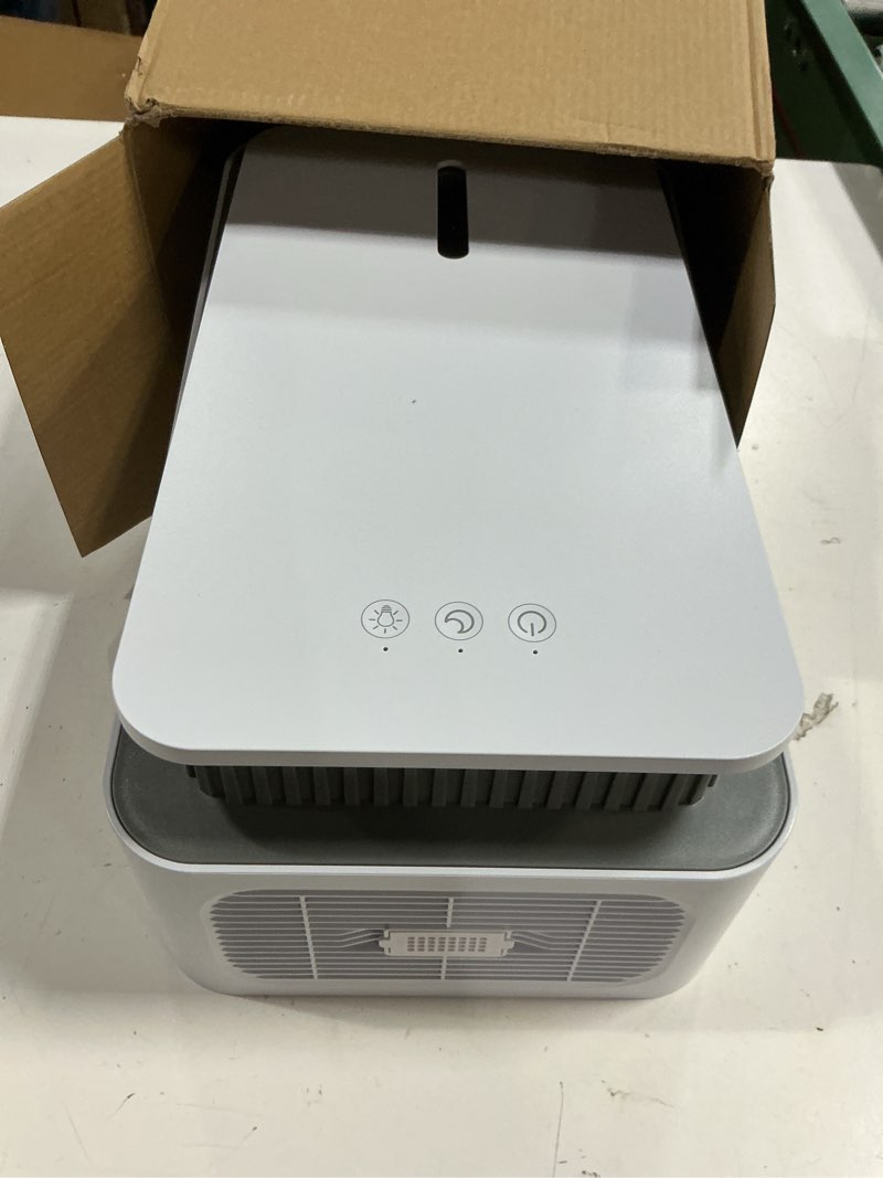Condition photo showing Good Condition for dehumidifier for home,1000 sq.ft dehumidifier for basement bathroom bedroom with auto shut off, built-in aromatherapy diffuser,7 colors led light, quiet dehumidifiers with sleep mode(cs08-cream)