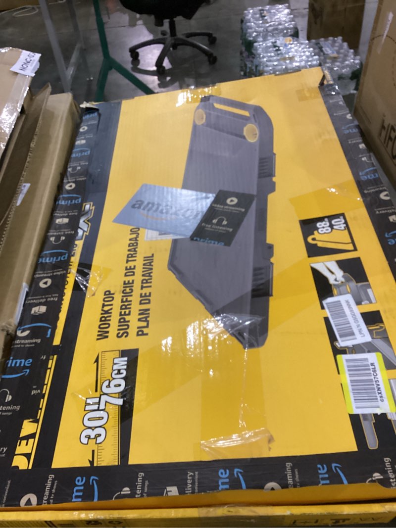 Condition photo showing As Is for DEWALT TOUGHSYSTEM 2.0 DXL Working Top (DWST08550)