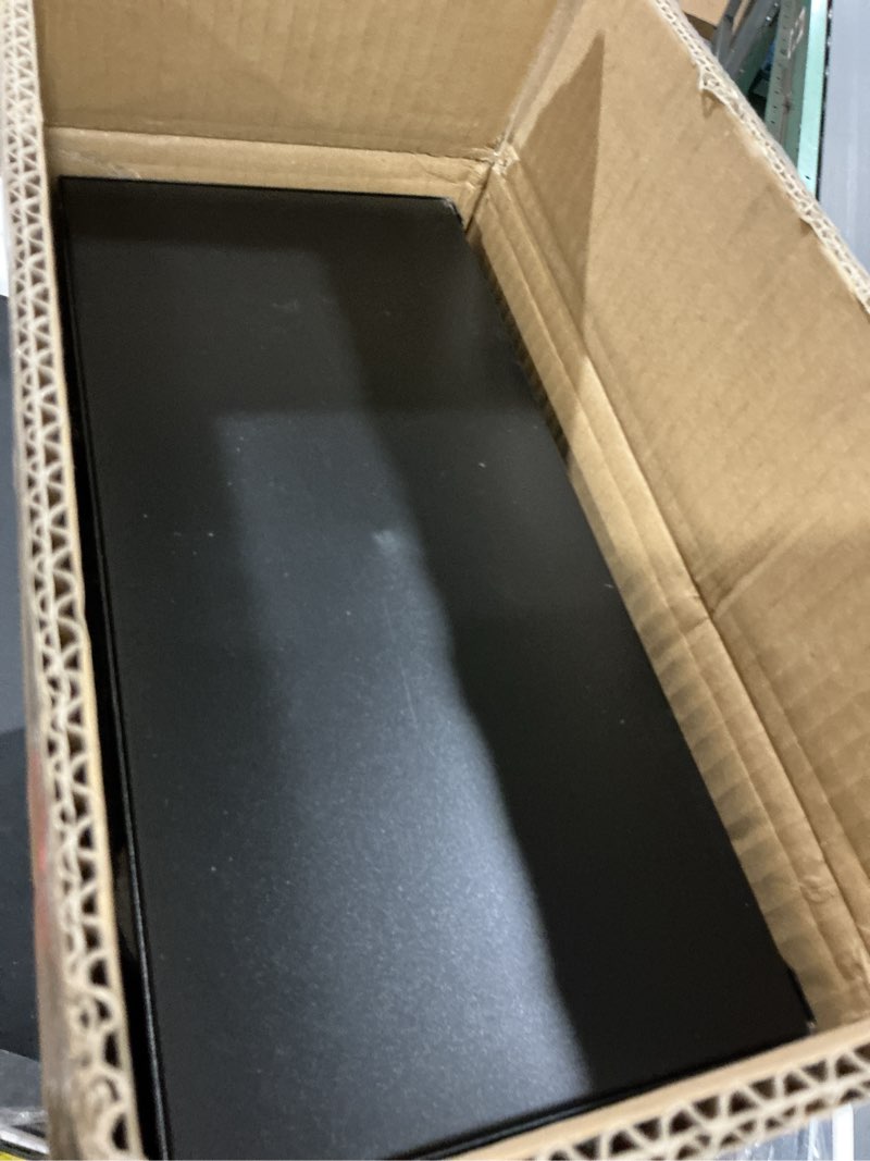 Condition photo showing Good Condition for Through The Door Drop Box, 16.5" x 12.5" x 6" Mail Slots for Doors, Adjustable Chute Door Mail Slot with Combination Lock, Suitable for Door Thickness 1.18” to 2.36” for Home Office Black
