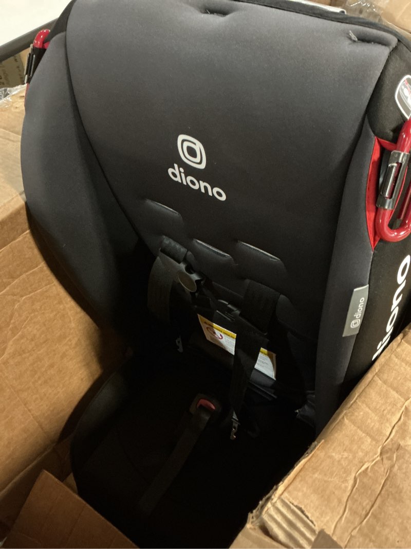 Condition photo showing As Is for Diono Radian 3R, 3-in-1 Convertible Car Seat, Rear Facing & Forward Facing, 10 Years 1 Car Seat, Slim Fit 3 Across, Gray Slate Radian 3R Fits 3 Across Gray Slate