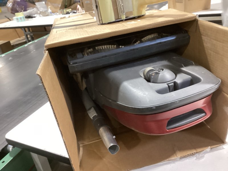 Condition photo showing As Is for Kenmore 81414 Bagged Canister Vacuum Cleaning Tools, 400 Series + Telescoping Wand, Red Kenmore 400 Series + Telescoping Wand