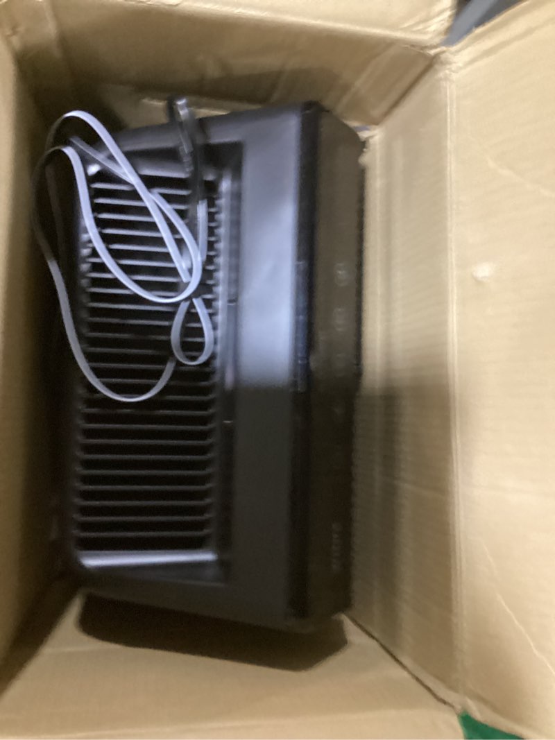 Condition photo showing As Is for WINIX 5520 Air Purifier for Home Large Room Up to 1882 Ft² in 1 Hr With Air Quality Monitor, True HEPA, High Deodorization Carbon Filter and Auto Mode, Captures Pet Allergies, Smoke, Dust. Black Air Purifier