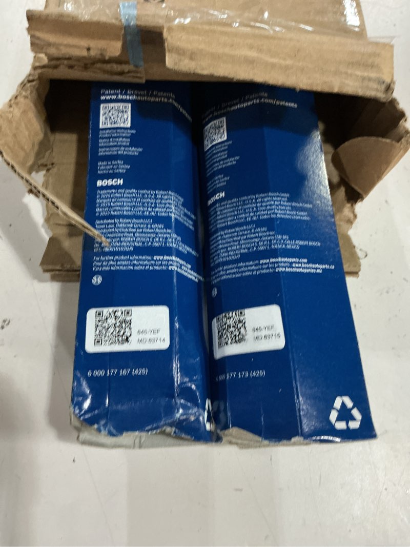 Condition photo showing New/Like New for bosch 22a22b icon beam wiper blades - driver and passenger side - set of 2 blades (22a & 22b)