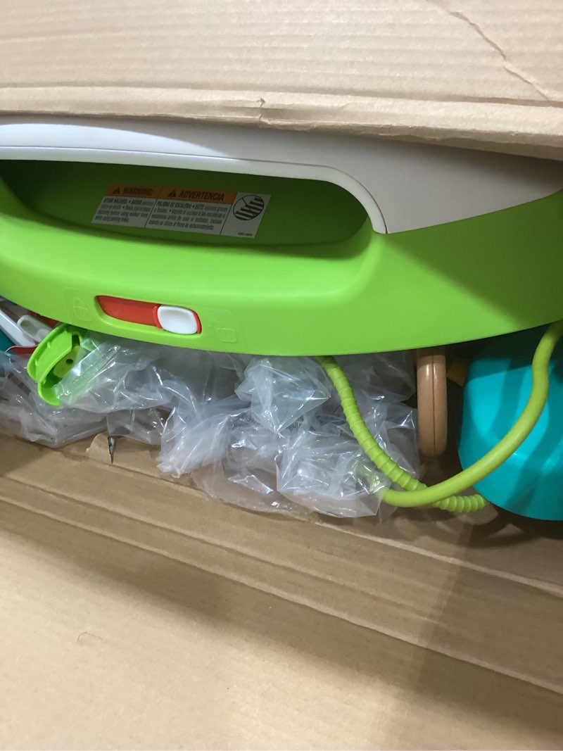 Condition photo showing As Is for Tiny Love 4-in-1 Here I Grow Mobile Activity Center, Baby Walkers and Activity Center, Baby Activity Center with Interactive Toys and Developmental Activities, Meadow Days