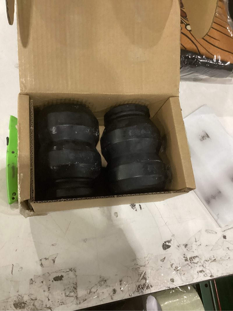 Condition photo showing Good Condition for millisec 2pcs rubber helper suspension springs rear kit compatible with 2009-2022 ram 1500, 2011-2022 chevy silverado and gmc sierra 2wd/4wd car, oem number dr1500dq, gmrck25d