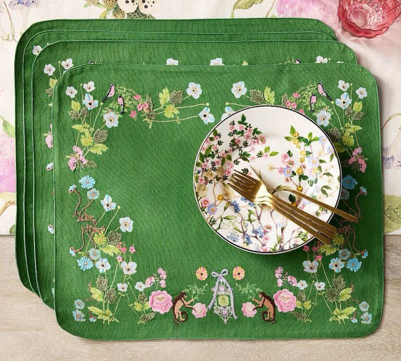 Cynthia Rowley Midsummer Night's Dream Placemats - Set of 4