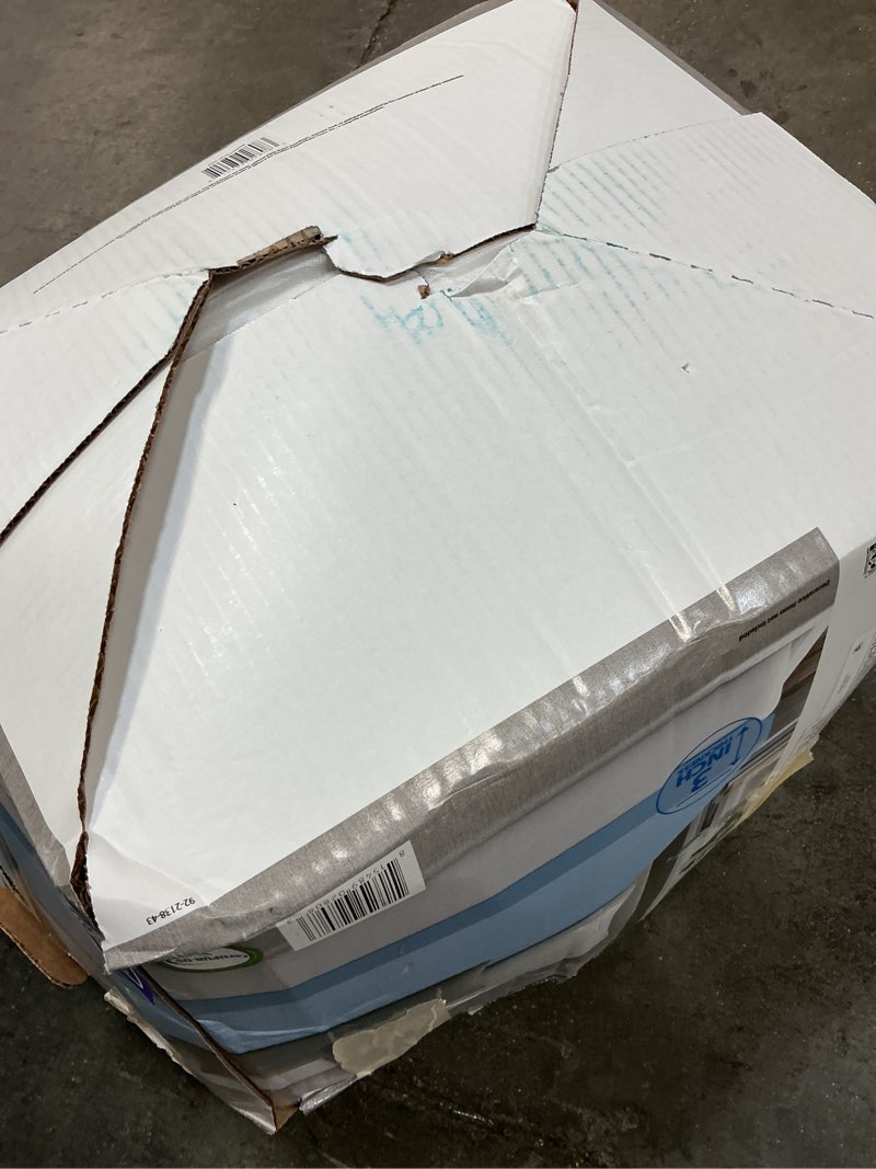 Condition photo showing As Is for mainstays 3" memory foam mattress topper, queen