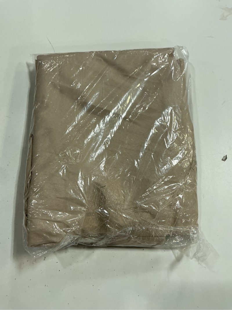 Condition photo showing Good Condition for cowvie 4-panel 12' x 12' gazebo replacement curtains, patio privacy sidewalls with double zipper, replacement for outdoor gazebo canopy (curtain only) sand yellow 12'x12'