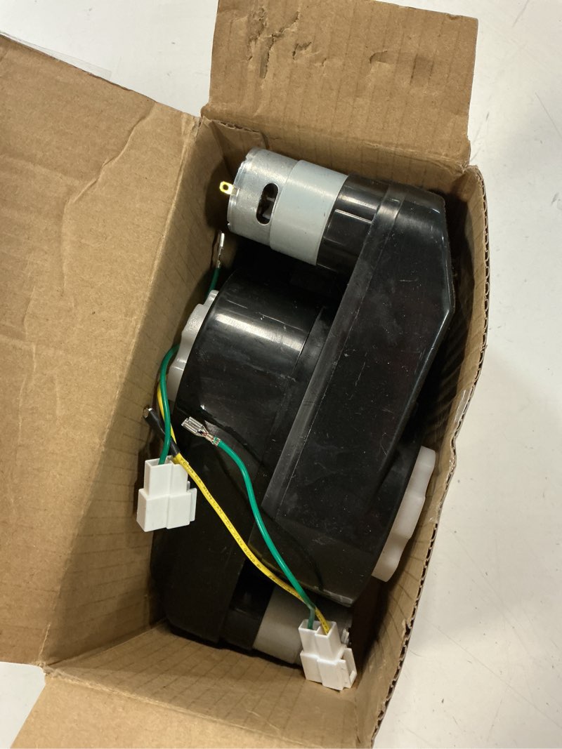 Condition photo showing As Is for 2pcs high speed 24v rs555 35000rpm fast steel gears motor gearbox for power wheels motor upgrade,18v-24v kids ride on toy electric car conversion kit for tire upgrade,free connector coupler black