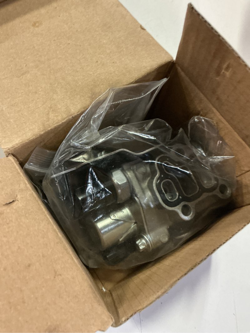 Condition photo showing Good Condition for vtec solenoid spool valve assembly with oil pressure switch and gasket, compatible with honda cr-v, element, accord, civic, rsx, replace# 15810raaa03
