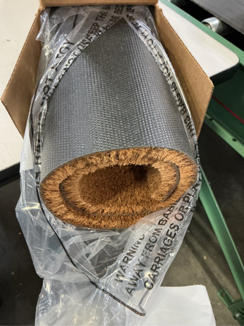 Condition photo showing Good Condition for kempf hello coco coir doormat - non-slip backing, heavy-duty, outdoor entrance mat (18" x 30" in) 18" x 30" (rectangular)