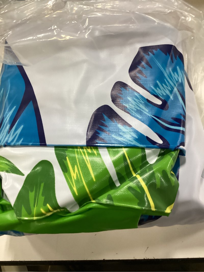 Condition photo showing New/Like New for jasonwell inflatable pool float lounge - 2 pack floaties rafts for adults floating lounger sun tanning floats cool water floaty swimming lake beach party toys 2packtropicalbluegreen