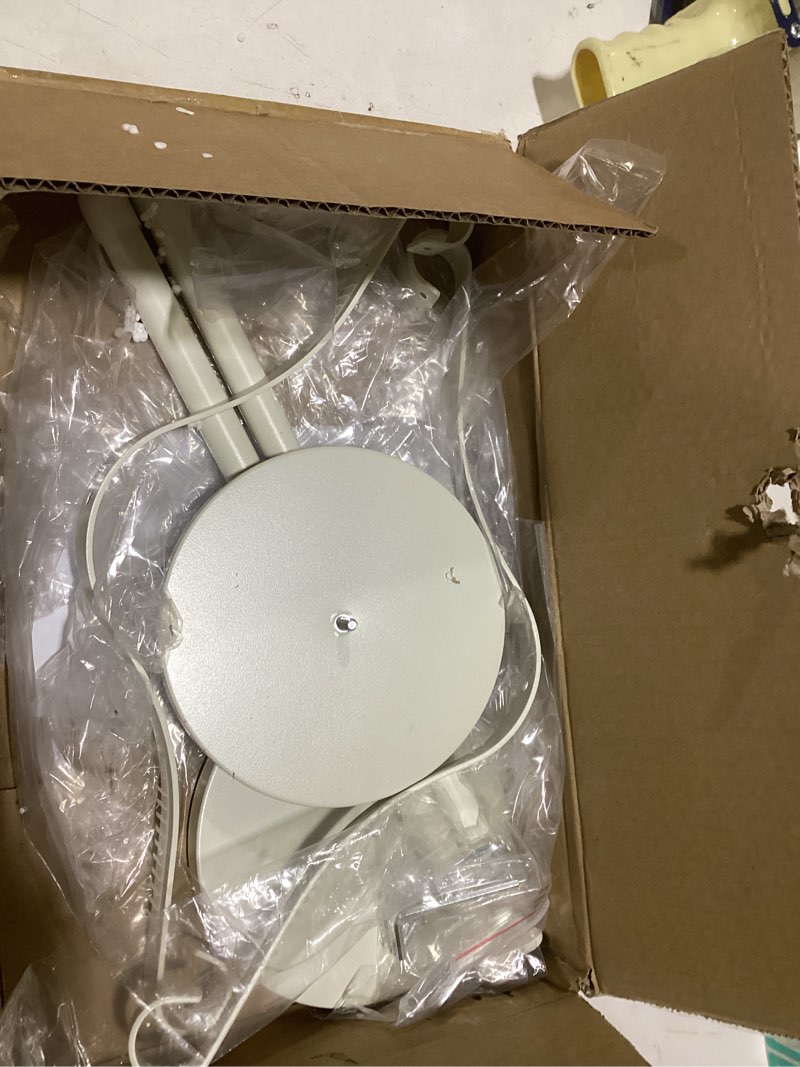 Condition photo showing Good Condition for Reusable Shirt Display Stand-Mannequin Torso Tshirt Display Stand for Retail/Vendors,18-33" Adjustable Dress Form Mannequin Stand Clothes Rack,Portable Holder Jacket Coat Hanger,All Metal/White/4 Pack Cream White 18-33"H/4 Pack