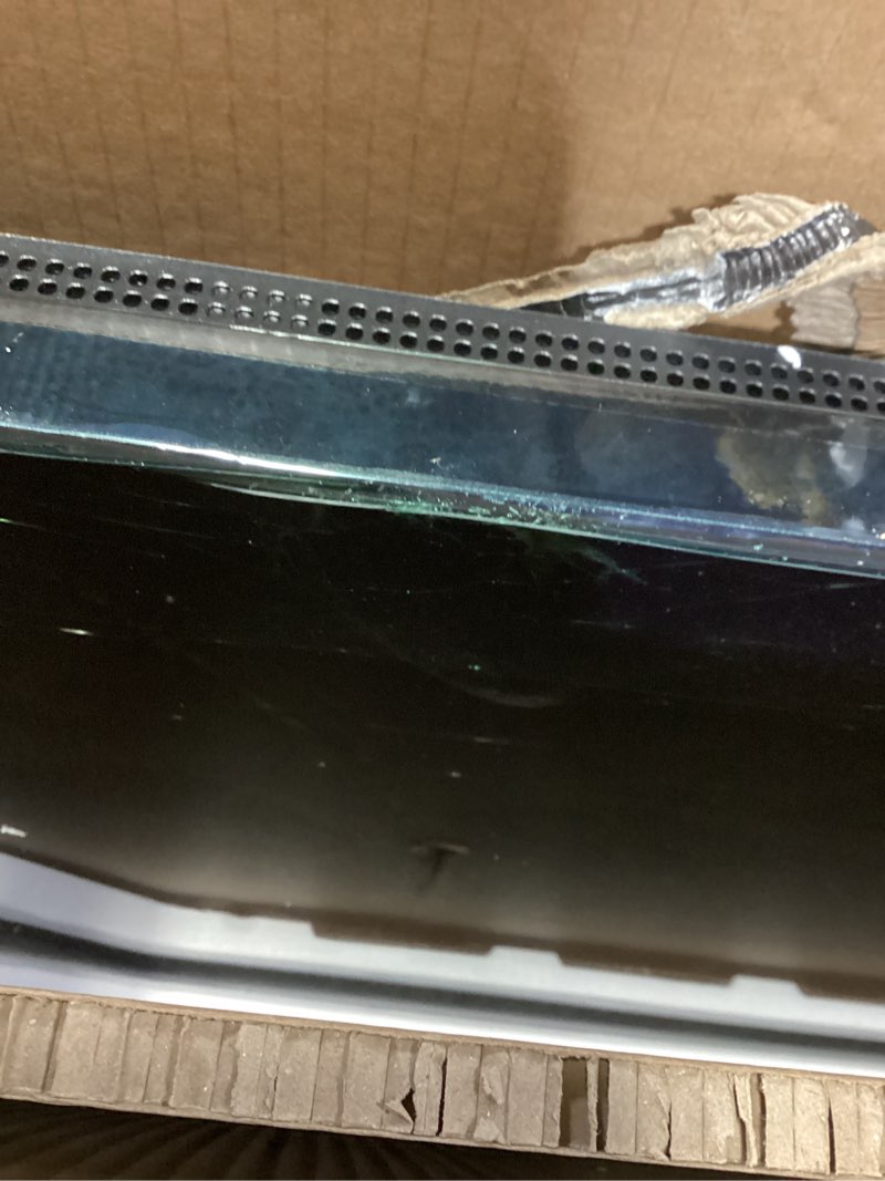 Condition photo showing As Is for ((Broken ))Roku Smart TV – 75-Inch Pro Series 4K QLED RokuTV with Backlit Voice Remote Pro, Dolby Vision IQ, 120Hz Refresh Rate – Live Local News, Sports, Gaming