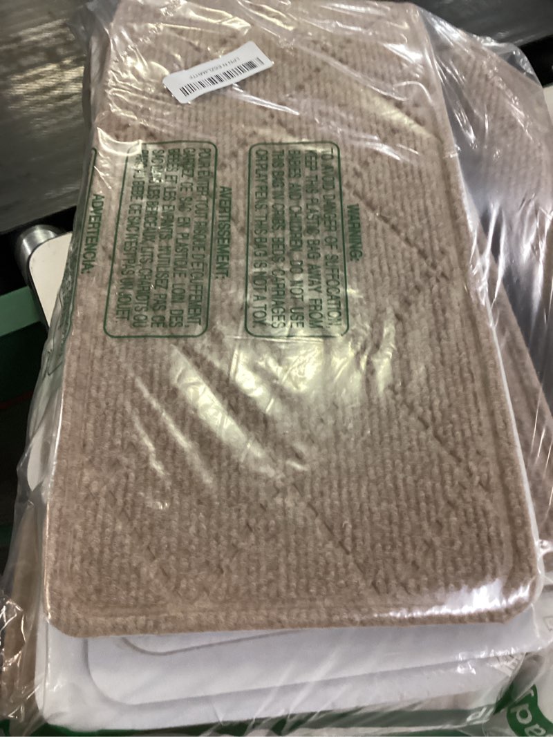 Condition photo showing Good Condition for stair treads non-slip for wooden steps, 15pack - 8" x 30" edging stair runner indoor for kids elders & pets, washable carpet stair treads with peel & stick reusable tpe backing, beige 15 beige