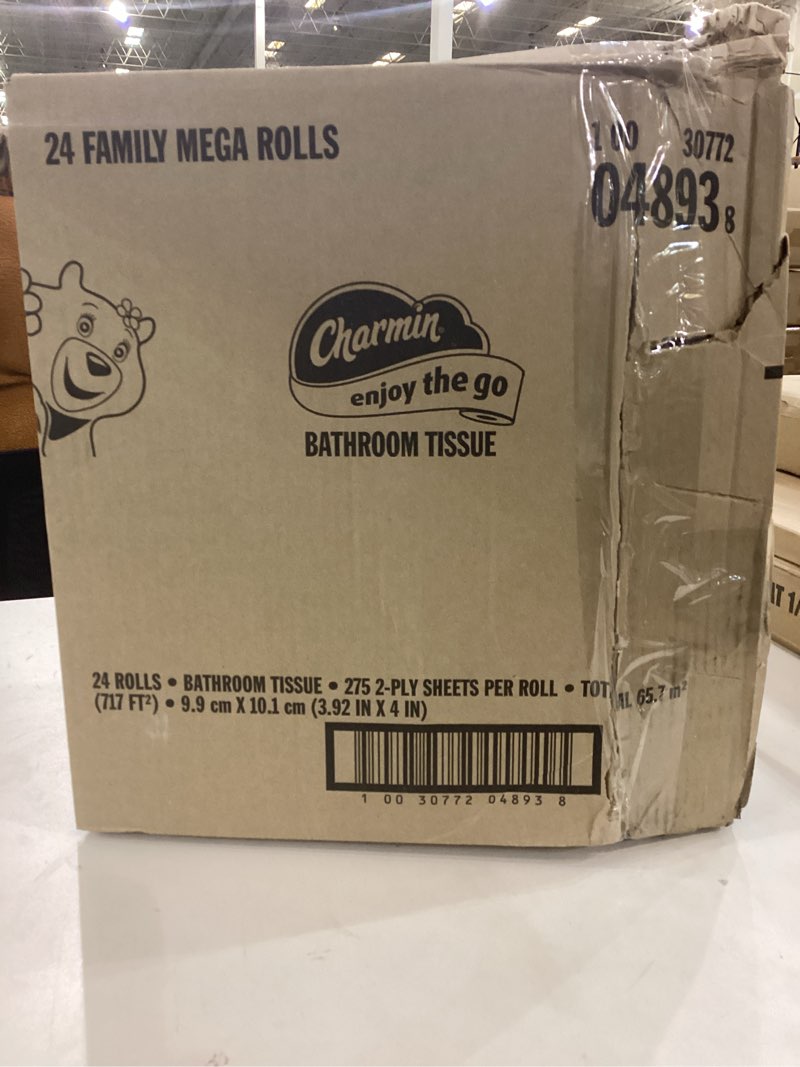Toliet paper charmin 24 rolls 