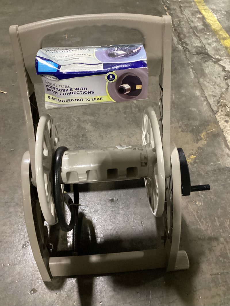 Condition photo showing Good Condition for suncast 225 ft. hose cart with bin