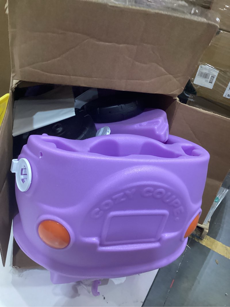 Condition photo showing As Is for little tikes fairy cozy coupe (amazon exclusive) large multicolor large