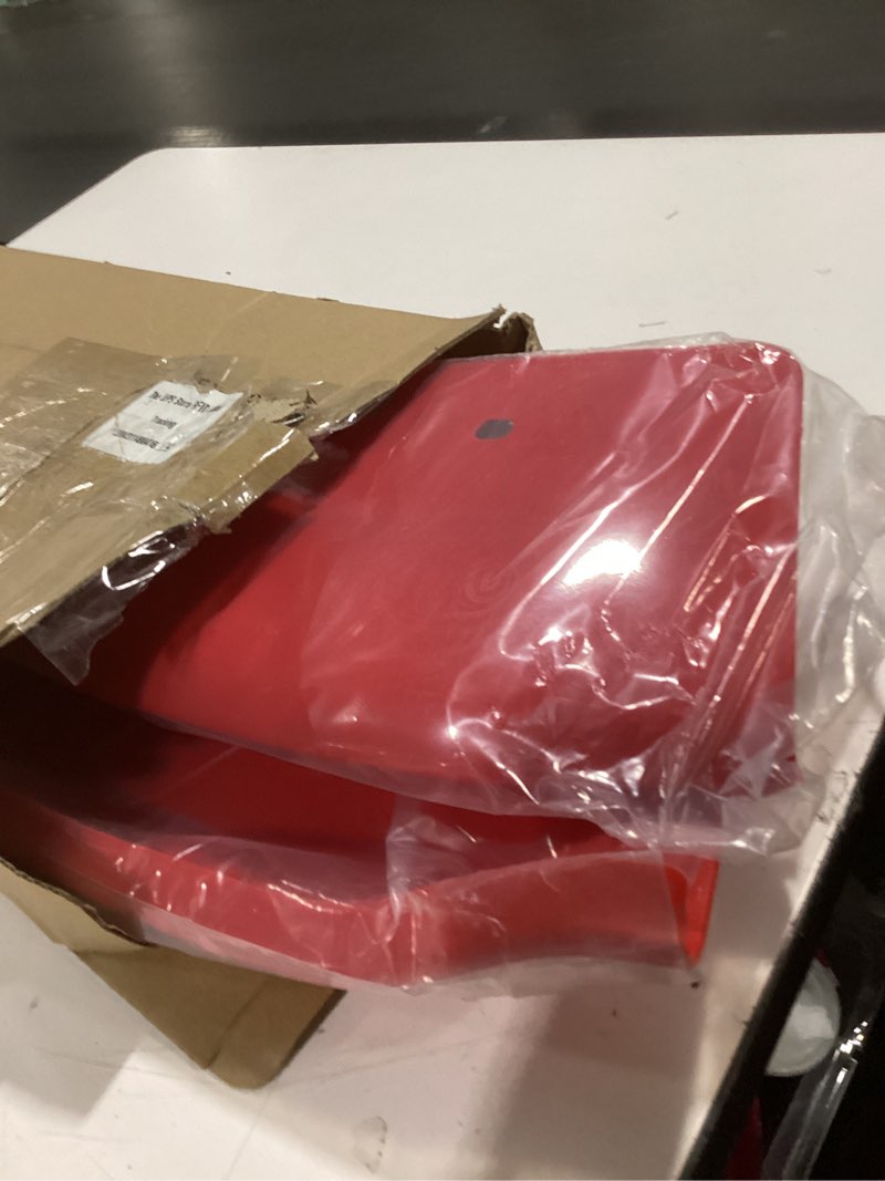 Condition photo showing Good Condition for dodge charger front lip spoiler splitter for 2015-2024, red front bumper lip kit compatible with charger srt 392/scat pack/rt/gt