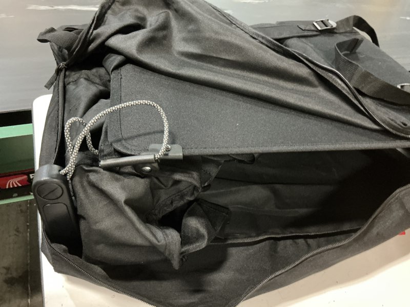 Condition photo showing As Is for Ultra Lightweight Travel Stroller for Baby Aged 6-36 Months, Small Compact Folding Stroller with Backpack & Sun Visor for Kids Ages 1 to 3 Years Old - Fits Airplane Easy Carry and Storage