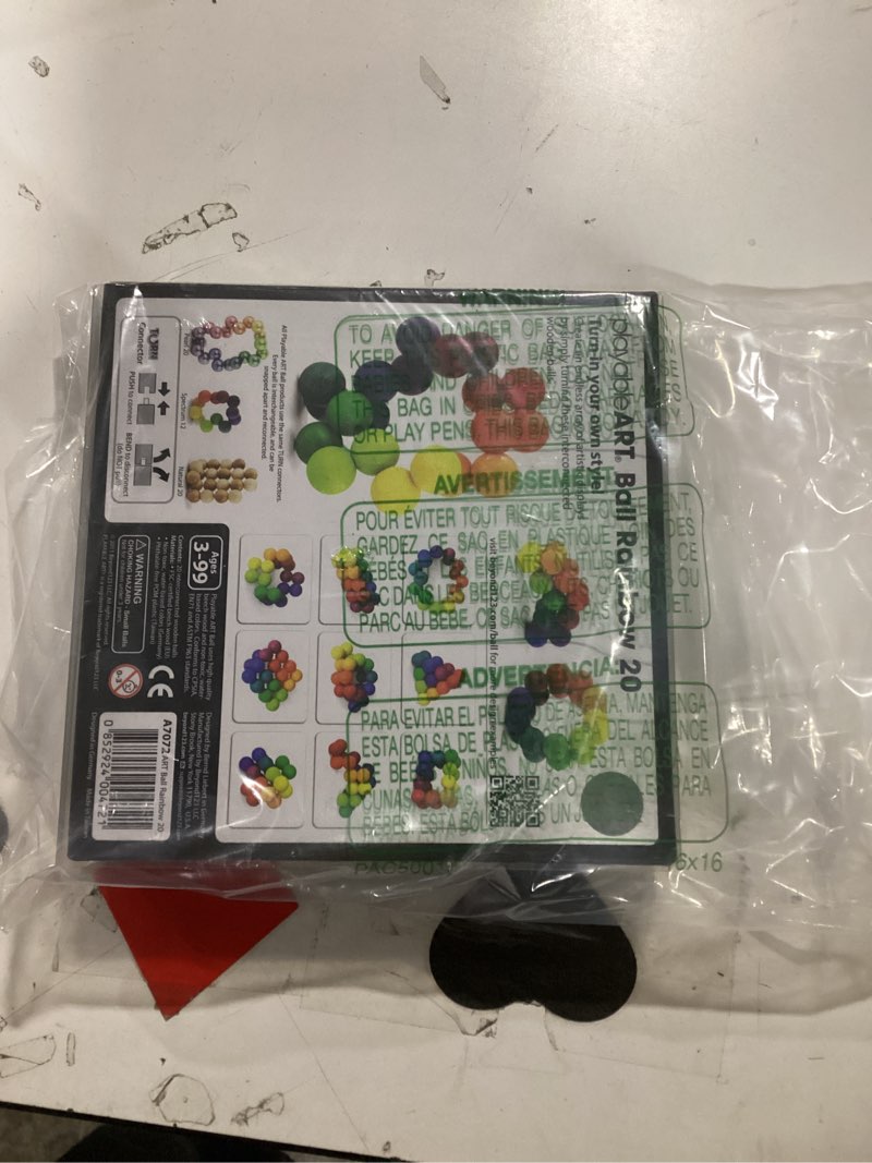 Condition photo showing Good Condition for PLAYABLE ART Ball, Rainbow 20