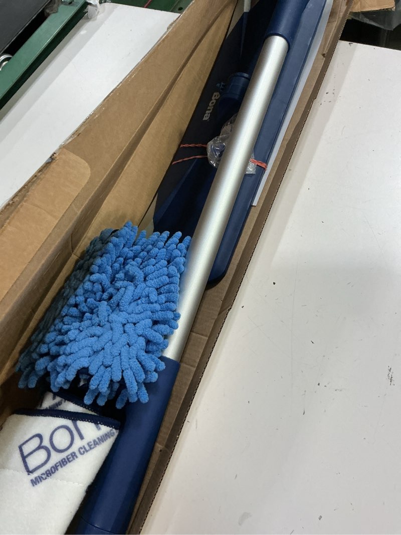 Condition photo showing Good Condition for bona premium sweep & clean mop for multi-surface floors sweep, clean