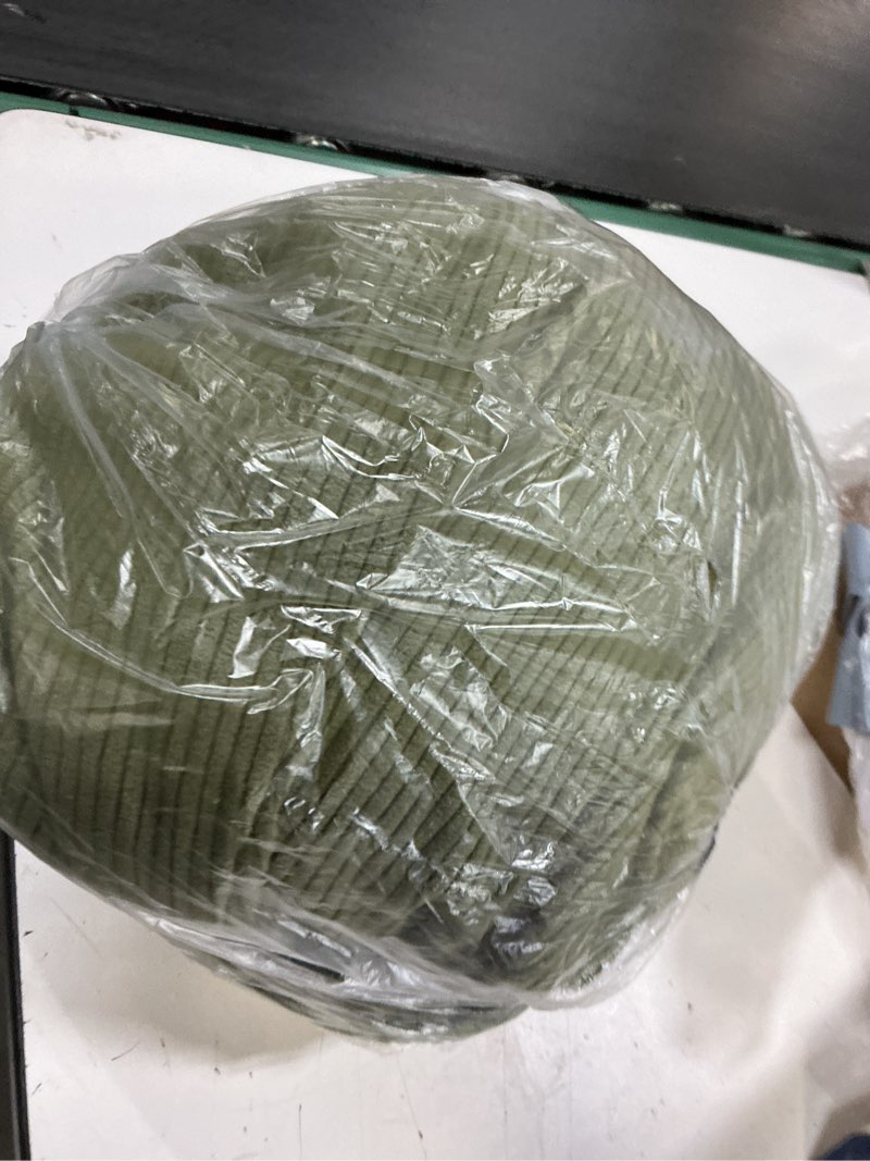 Condition photo showing Good Condition for ohsio sectional couch covers, wear resistant stretch sofa covers washable soft couch cushion covers anti slip furniture protector sofa slipcovers for pets(4 pieces 3 seaters+1 chaise, green) green 3 seat covers s + 1 chaise