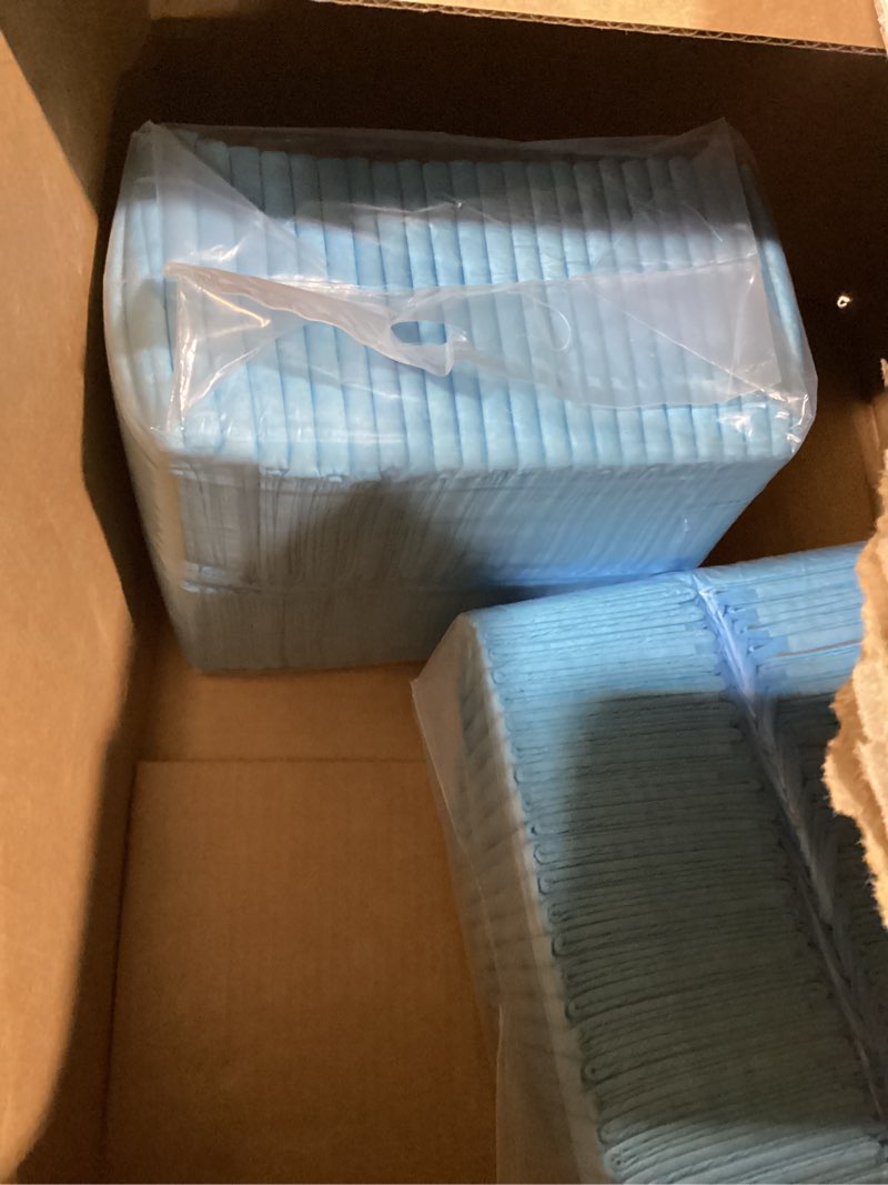 Condition photo showing Good Condition for simple deluxe charcoal cat pads 17"x23", 50 ct | pee pads for cats | thickened 6-layer super absorbent pads |odor control cat litter box replacement pads charcoal 50pcs-small