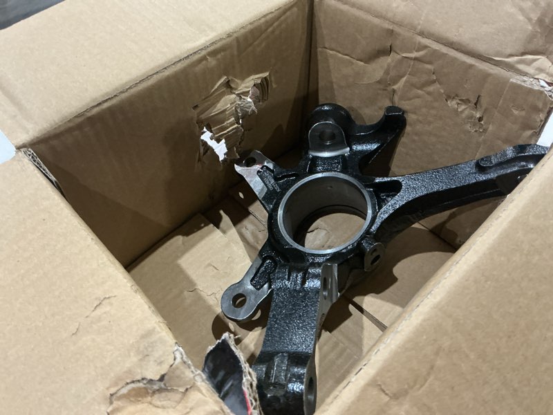 Condition photo showing As Is for a-premium front left suspension steering knuckle compatible with honda civic 2012 1.5l 1.8l, driver side