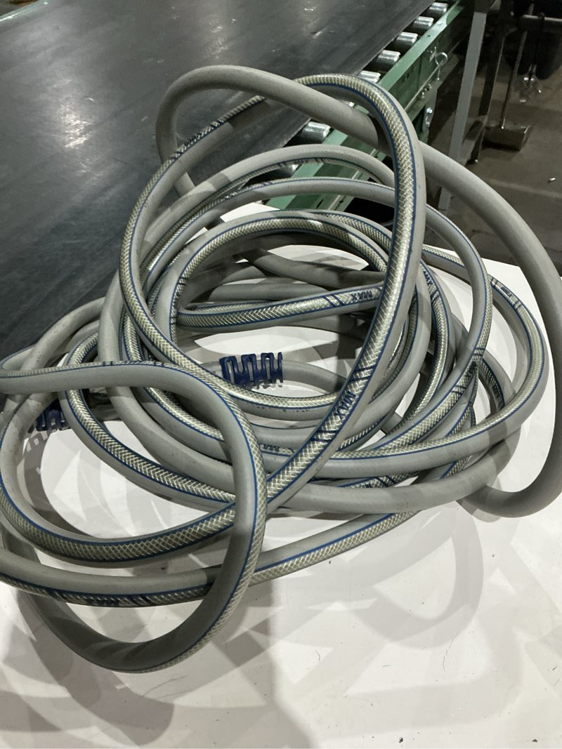 Condition photo showing As Is for orbit mft heavy -duty kink free hybrid polymer gray hose