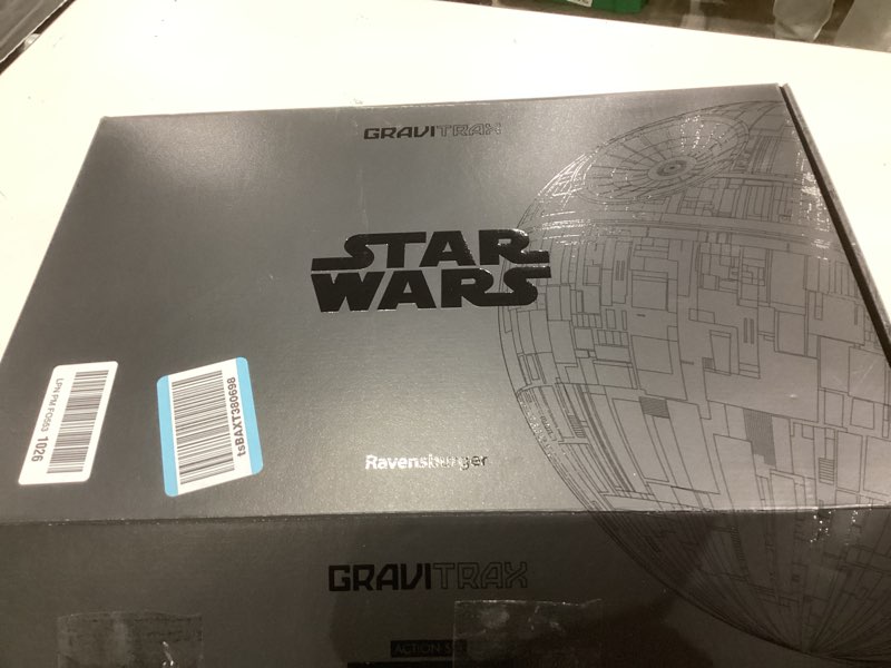Condition photo showing Good Condition for Ravensburger GraviTrax Star Wars Action-Set Death Star. Interactive Marble Run System, Construction Toy for Children from 8 Years.