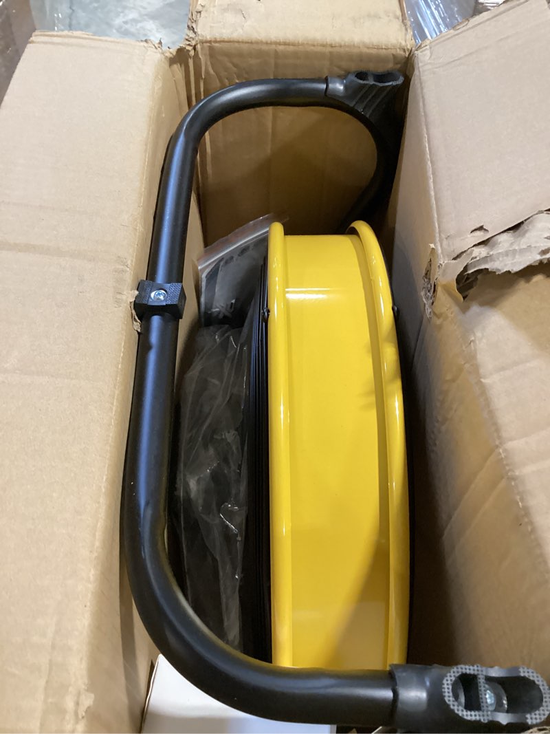 Condition photo showing Good Condition for t-sun 16" cordless battery powered fan compatible with dewalt 20v max battery, 360 vertical tilt, metal blade, high velocity portable floor fan for garage, jobsite, workshop, outdoor, camping 16 inch