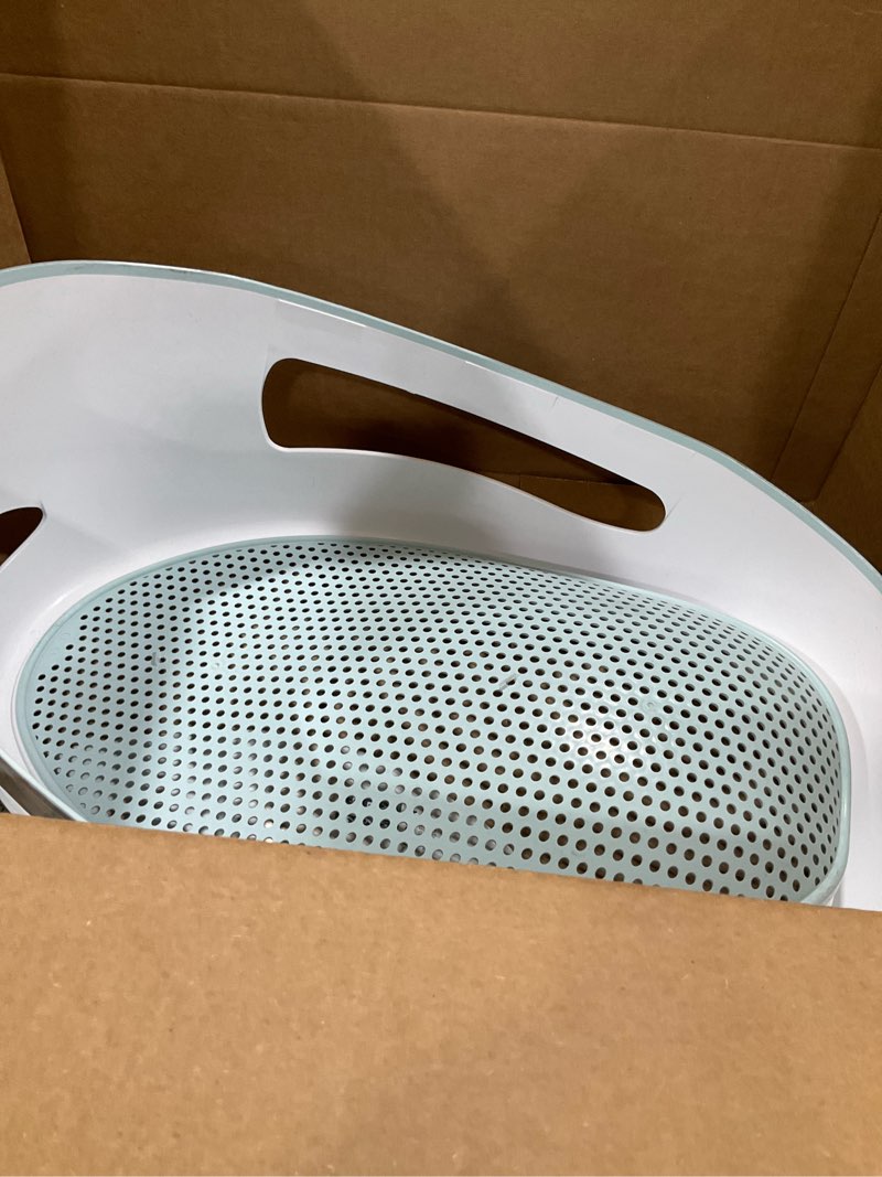 Condition photo showing Good Condition for angelcare baby bath support (aqua) | ideal for babies less than 6 months old bath support blue