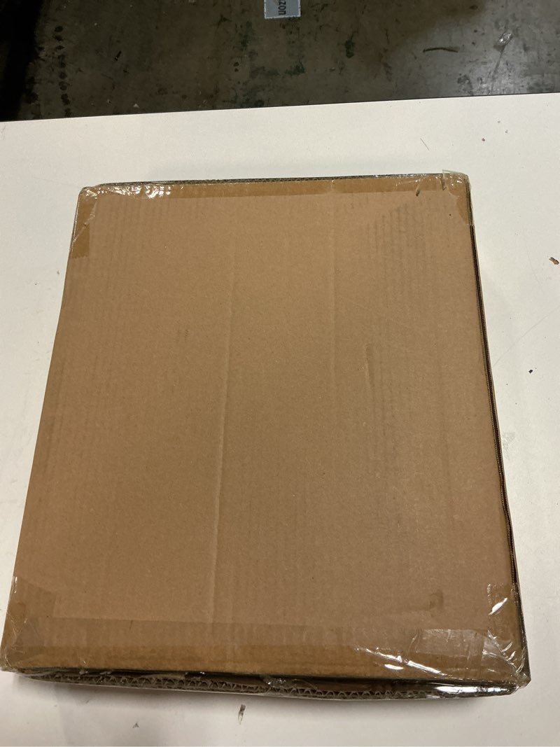 Condition photo showing New/Like New for vinyl record crate, lp record storage crate, wooden record holder organizer, record album storage box, vinyl record storage 100+ records, brown