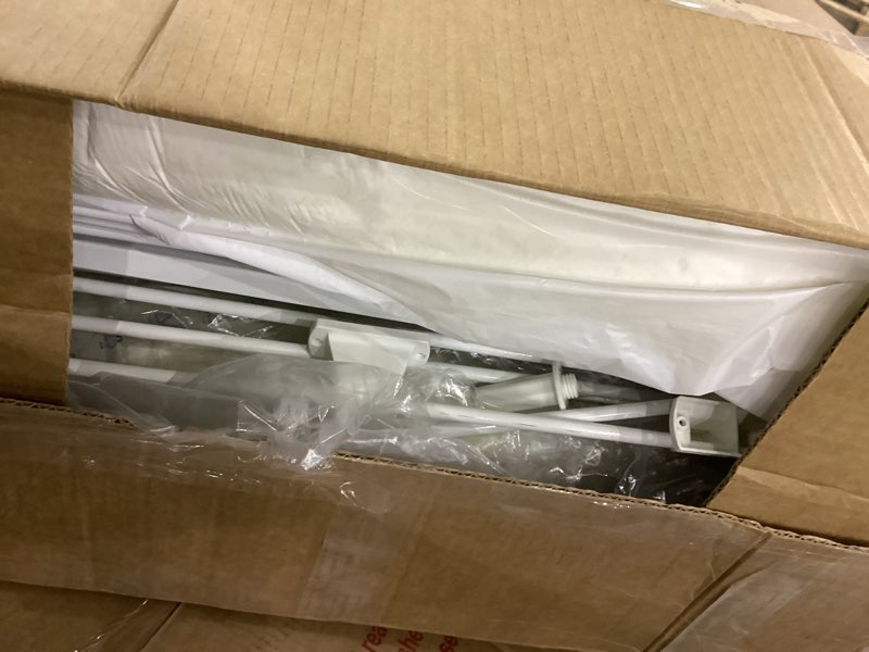 Condition photo showing As Is for Regalo SAFETY 194-Inch Super Wide Baby Gate & Play Yard, 2-in-1 Convertible Extra Wide Safety Barrier, Hardware Mounted for Toddlers & Pets, American Designed, American Owned, For Children 6-24 Months 50.5-192"W x 28"H White