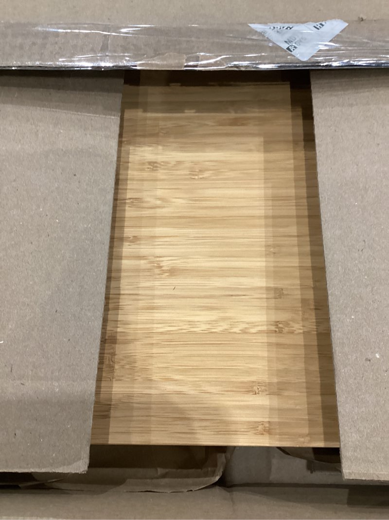 Condition photo showing Good Condition for xl cutting board for kitchen, 20x15" extra large, 1" thick bamboo wood butcher chopping block, cheese board, durable reversible with juice grooves and handles