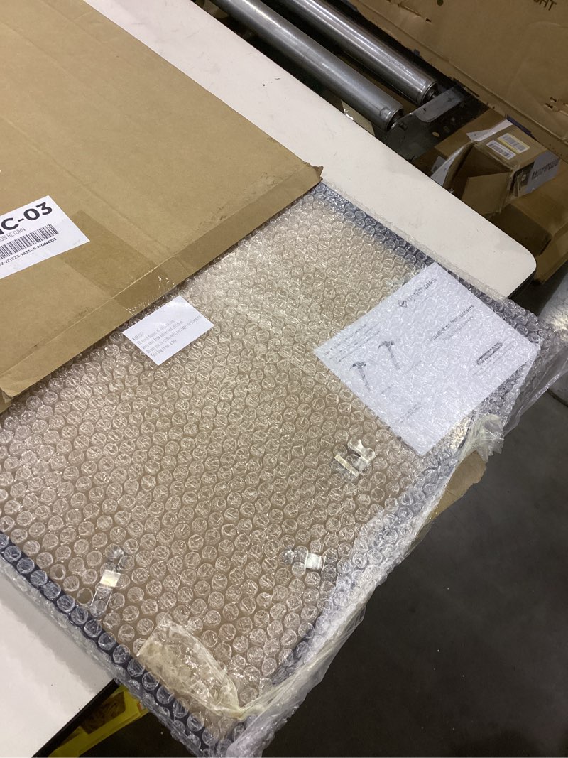 Condition photo showing Good Condition for upsimples 16x24 Picture Frame, Display Pictures 14x20 with Mat or 16 x 24 Without, Wall Hanging Poster Frames, Black, 1 Pack