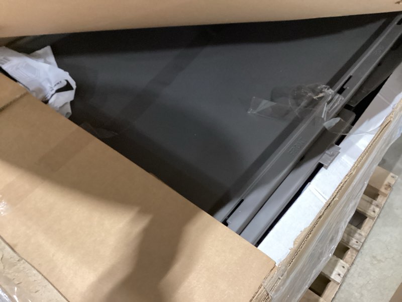 Condition photo showing As Is for 200 gal. plastic deck box