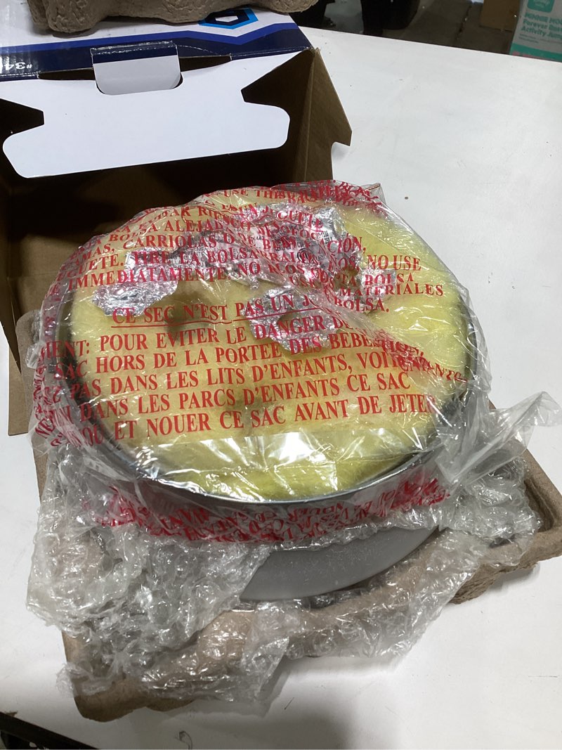 project source 7.48-in brushed nickel indoor 1 -light flush mount light with frosted glass 