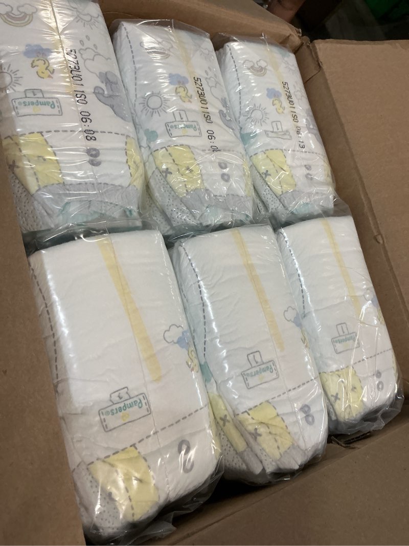 Condition photo showing New/Like New for pampers swaddlers diapers size 1  198 count (select for more options)